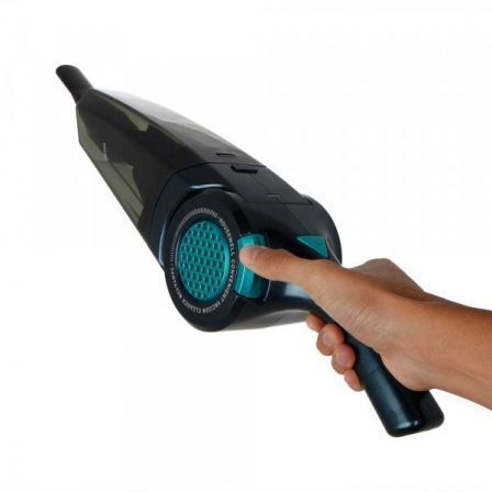 Orbegozo AP 1500 Aspirador de Mano Sin Cable 2 en 1 (Sólidos y Líquidos) con Batería 7.4V, 400ml de Depósito y 20 Min de Autonomía - Base Cargadora y Accesorios Incluidos